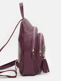 Рюкзаки Borsa Leather модель K11032v-violet Фото