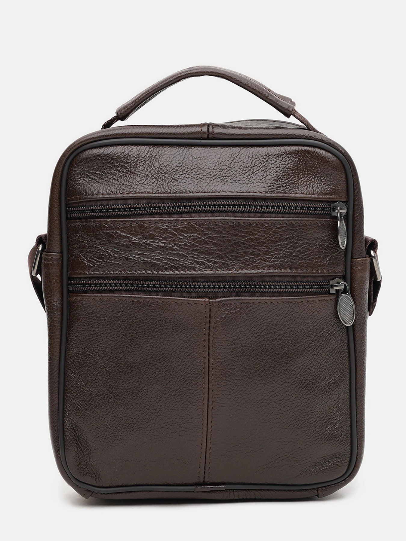 Сумки Borsa Leather модель K12314br-brown Фото
