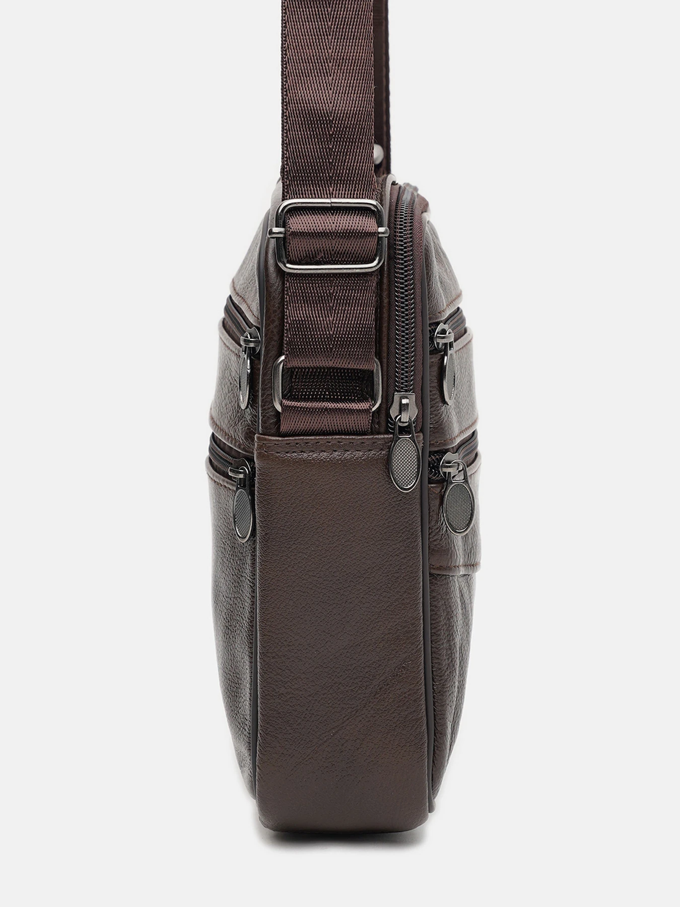 Сумки Borsa Leather модель K12314br-brown Фото
