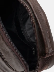 Сумки Borsa Leather модель K12314br-brown Фото