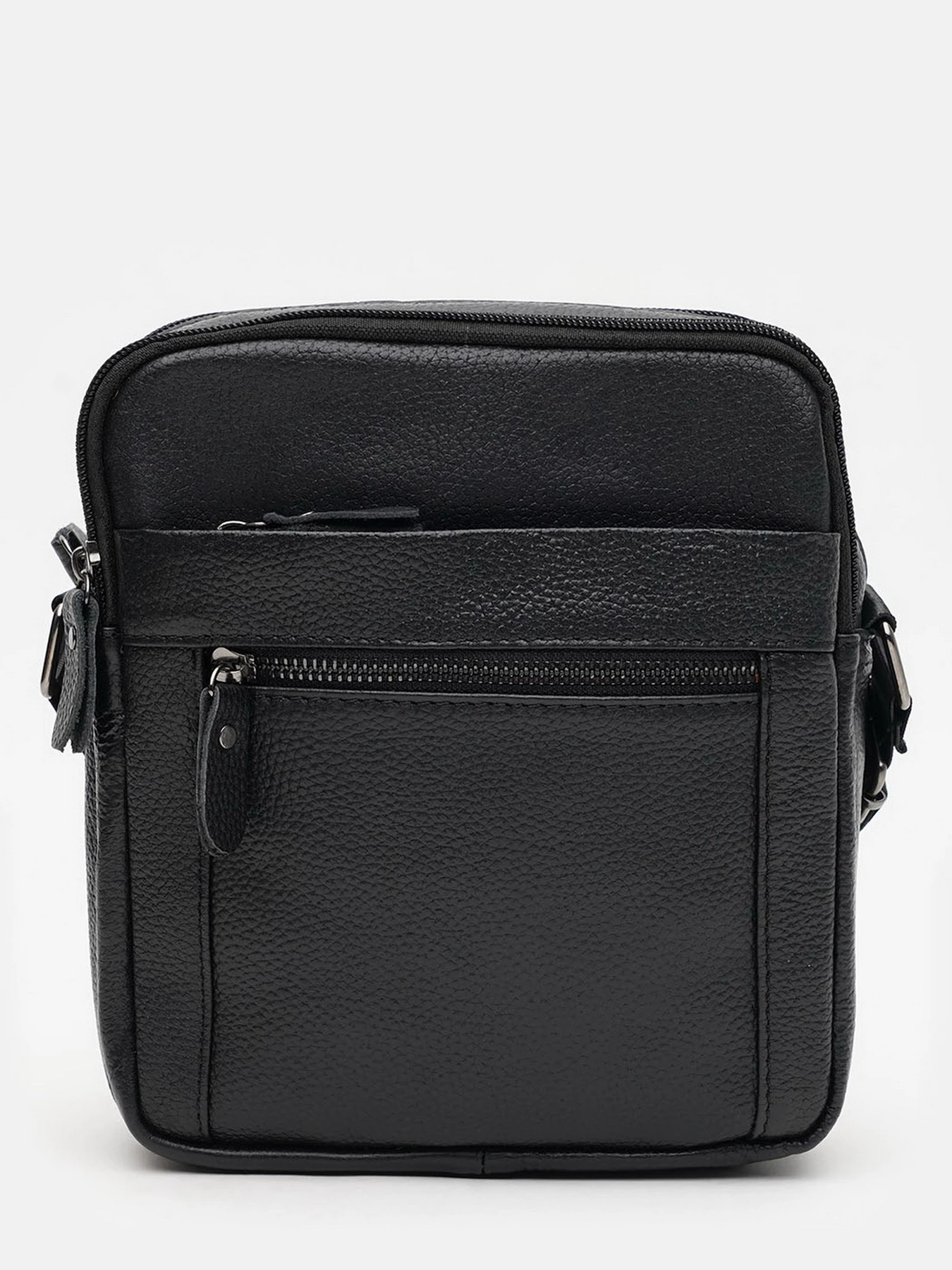 Сумки Borsa Leather модель K12333-black Фото