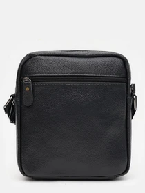 Сумки Borsa Leather модель K12333-black Фото