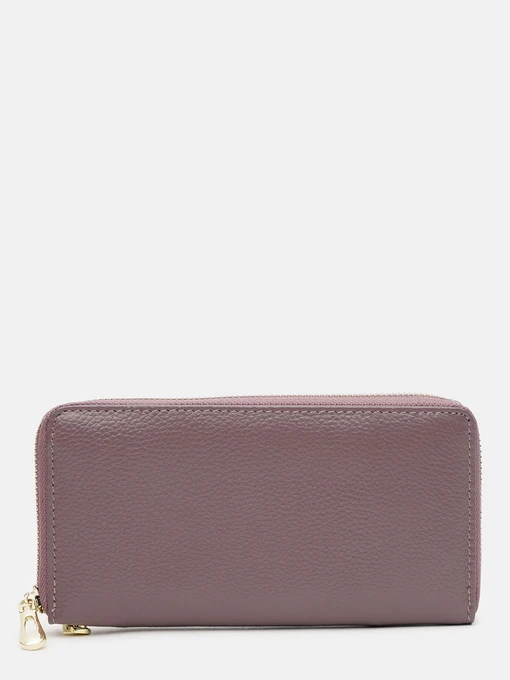 Кошельки Borsa Leather модель k12707v-violet Фото
