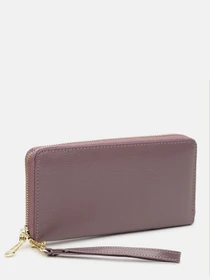 Кошельки Borsa Leather модель k12707v-violet Фото