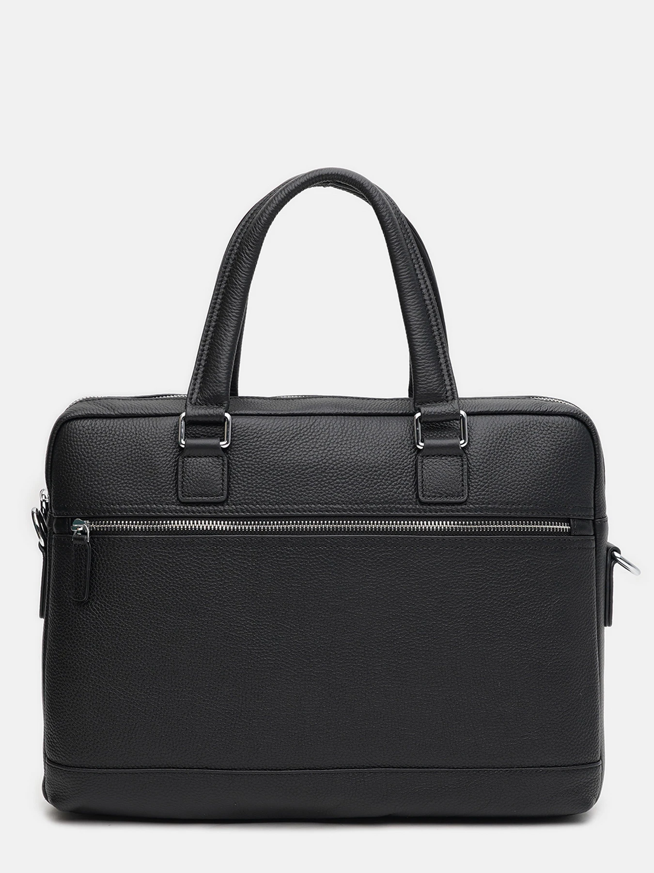 Сумки Borsa Leather модель K16613-1-black Фото