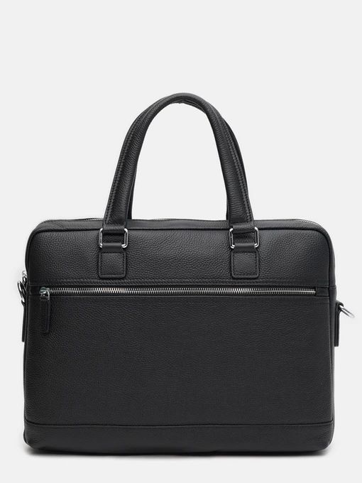 Сумки Borsa Leather модель K16613-1-black Фото