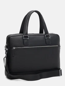 Сумки Borsa Leather модель K16613-1-black Фото