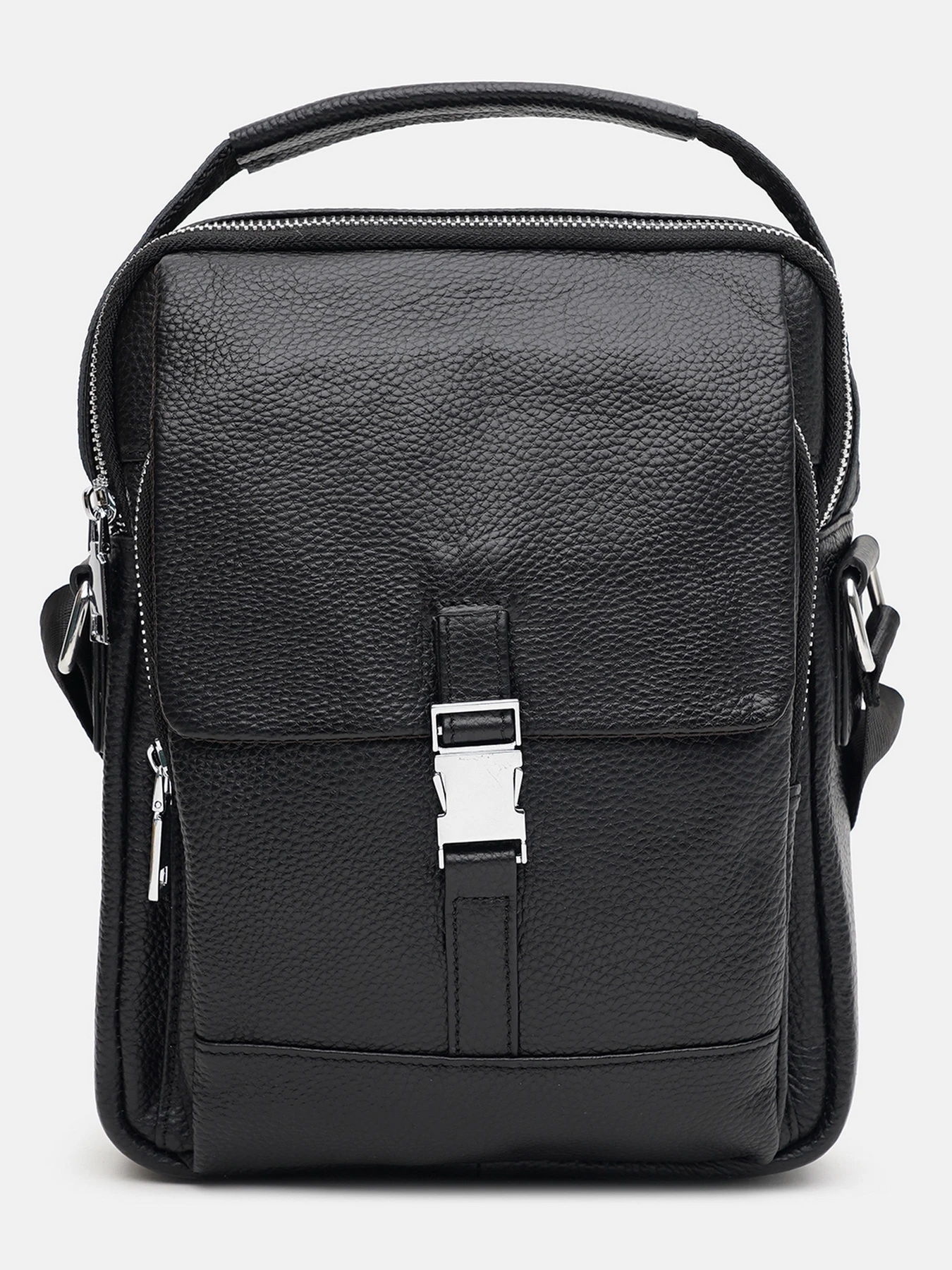 Сумки Borsa Leather модель k19747-black Фото