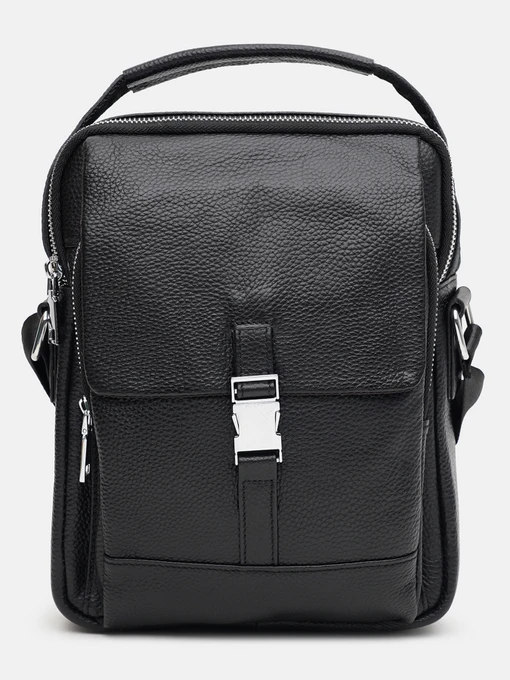 Сумки Borsa Leather модель k19747-black Фото