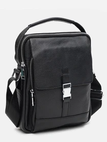 Сумки Borsa Leather модель k19747-black Фото