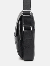 Сумки Borsa Leather модель k19747-black Фото