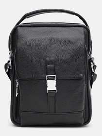 Сумки Borsa Leather модель k19747-black Фото