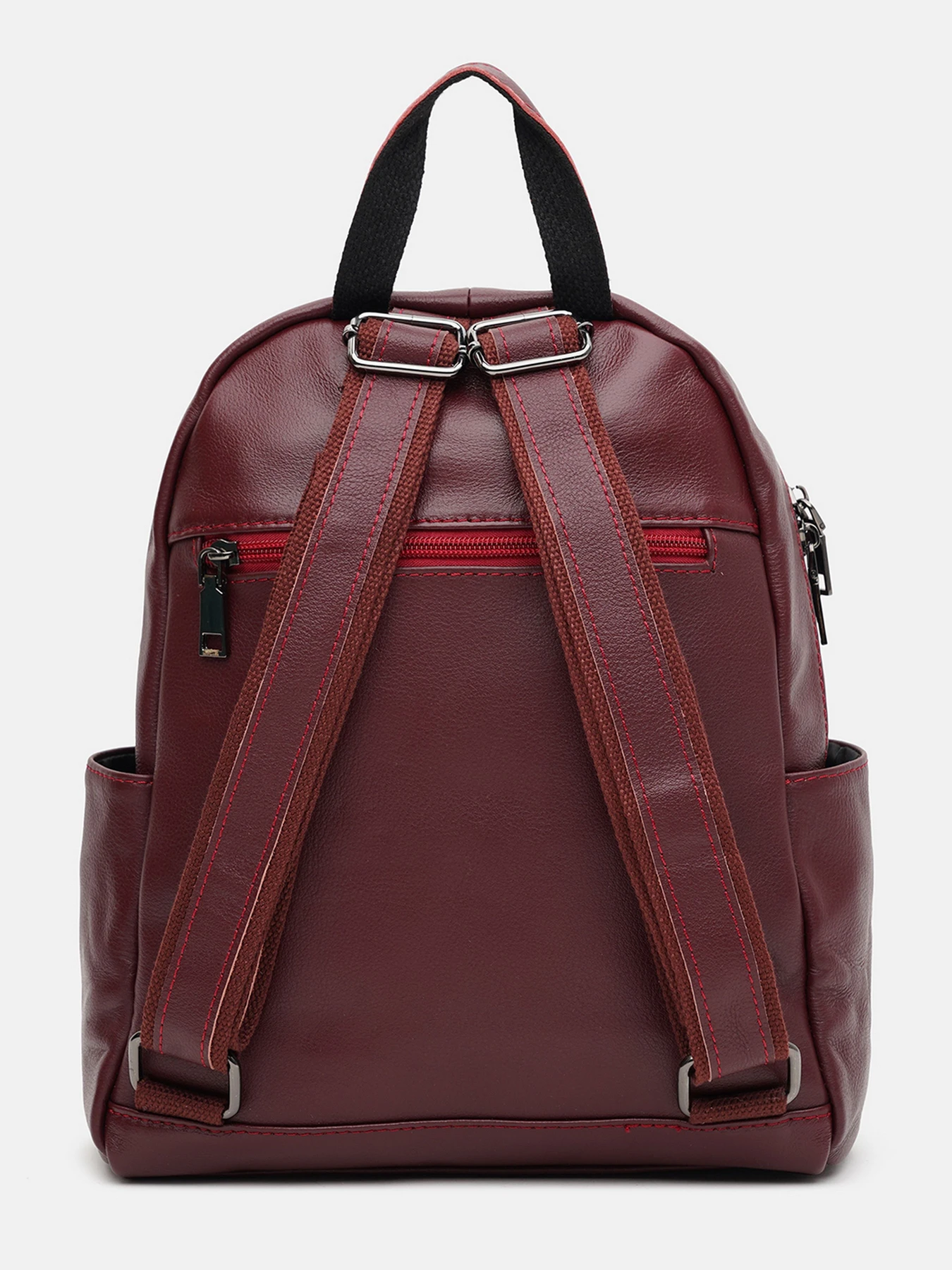 Рюкзаки Borsa Leather модель k110086w-bordo Рюкзаки Borsa Leather модель k110086w-bordo Фото