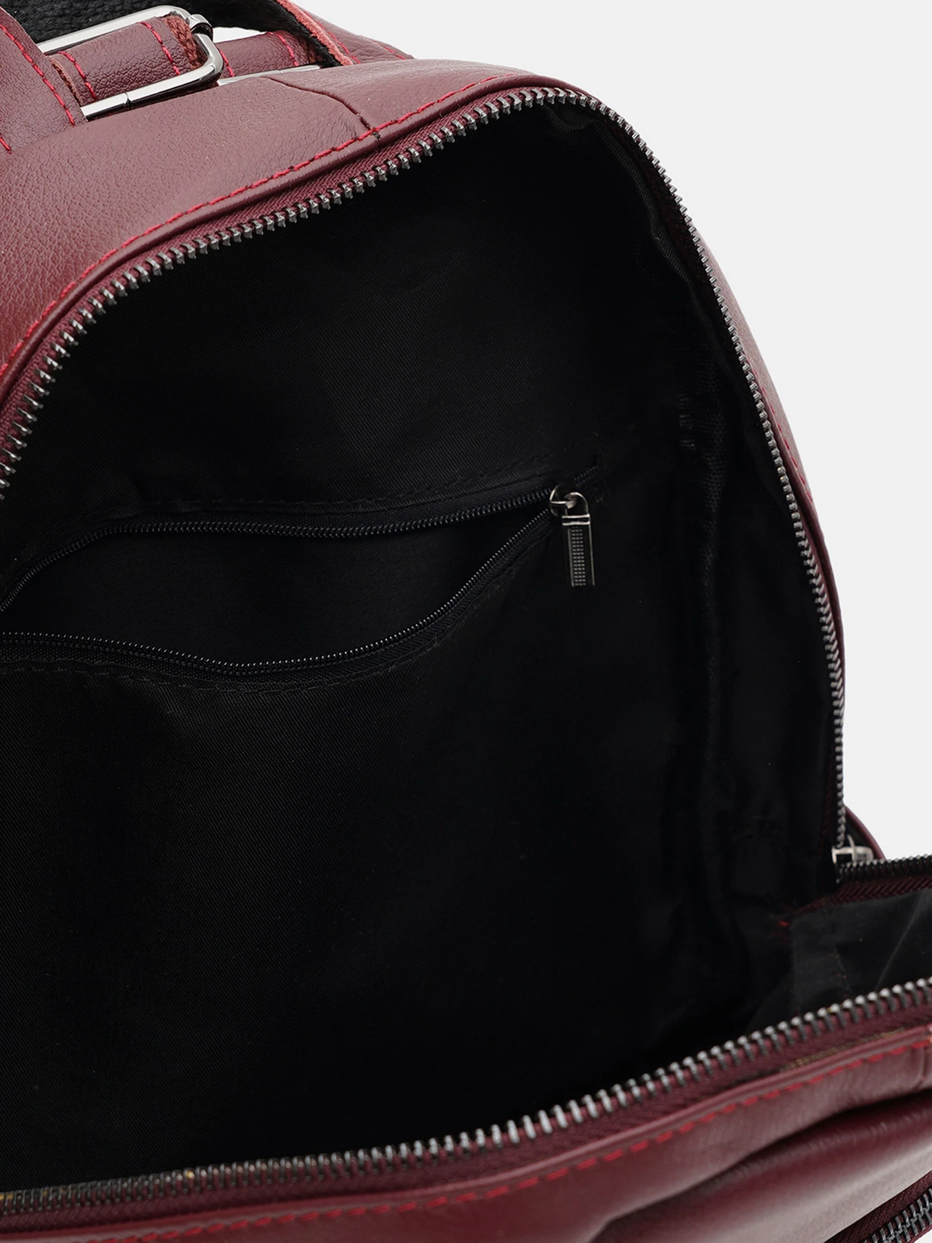 Рюкзаки Borsa Leather модель k110086w-bordo Рюкзаки Borsa Leather модель k110086w-bordo Фото