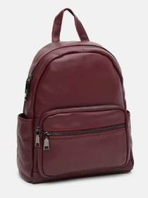 Рюкзаки Borsa Leather модель k110086w-bordo Фото