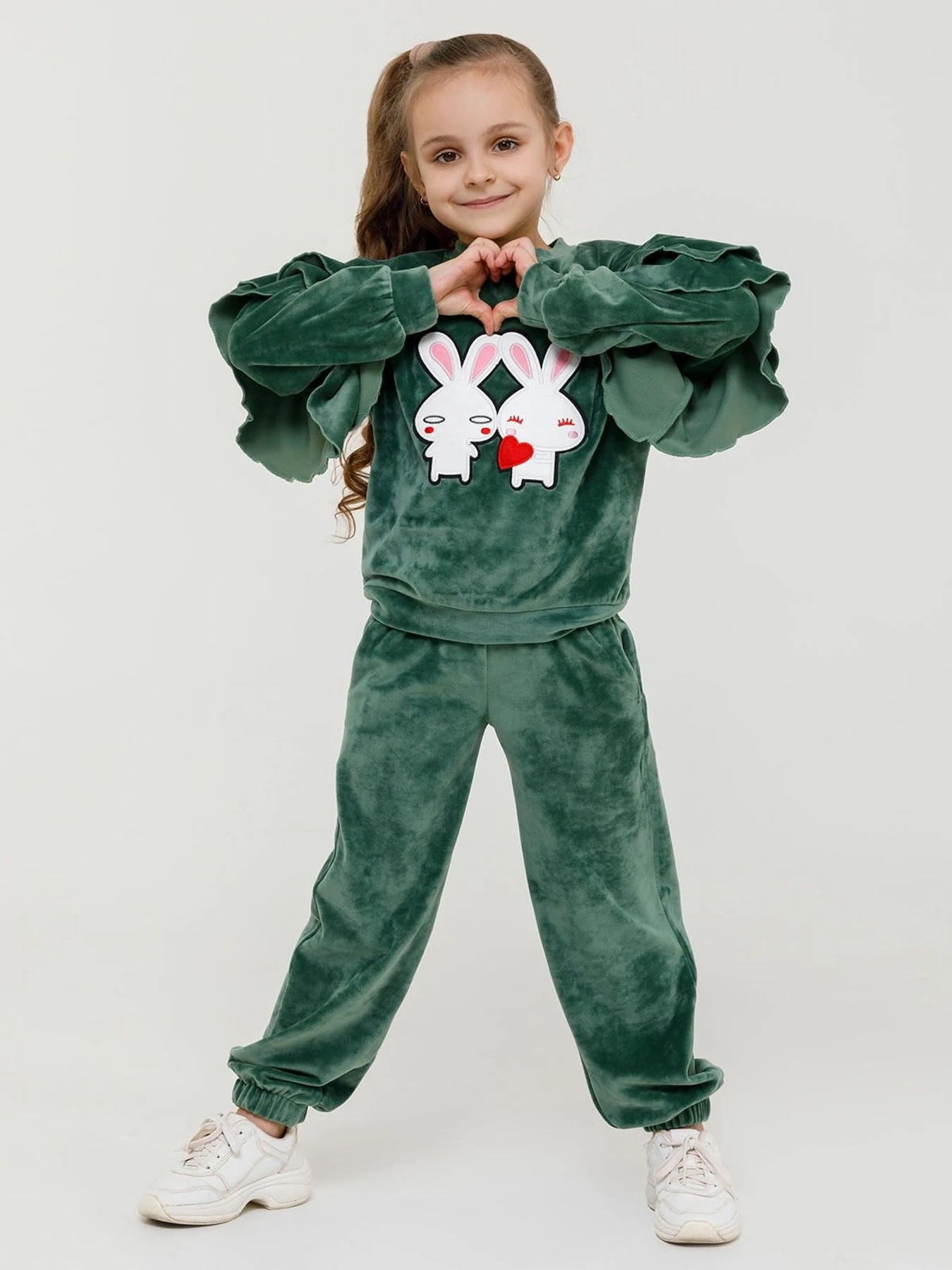 Костюмы ISSA Plus модель CD-401_green Фото