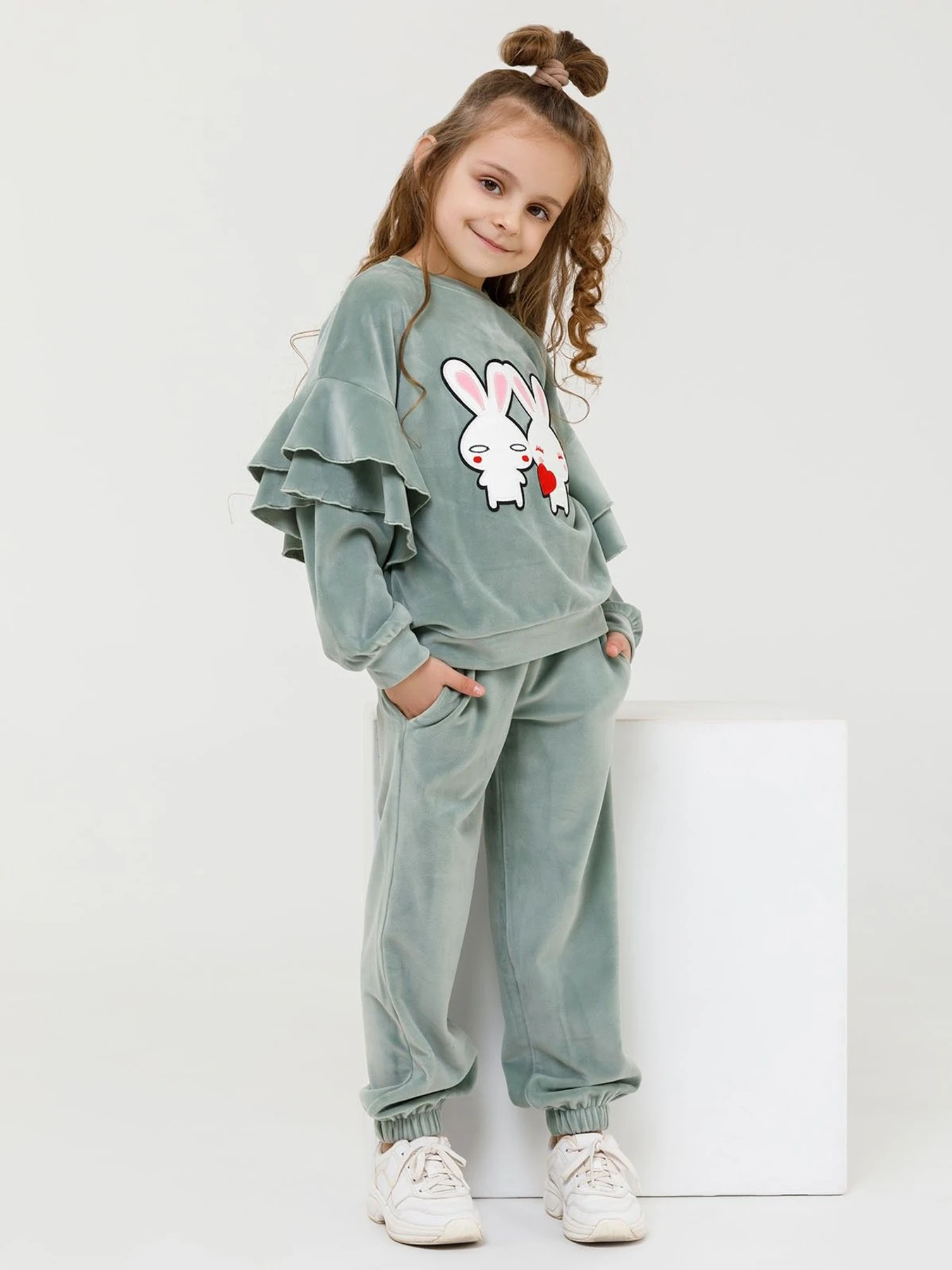 Костюмы ISSA Plus модель CD-401_mint Костюмы ISSA Plus модель CD-401_mint Фото