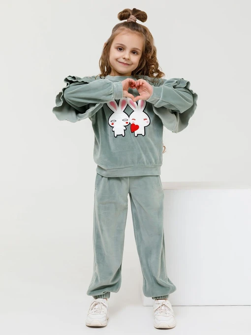 Костюмы ISSA Plus модель CD-401_mint Фото