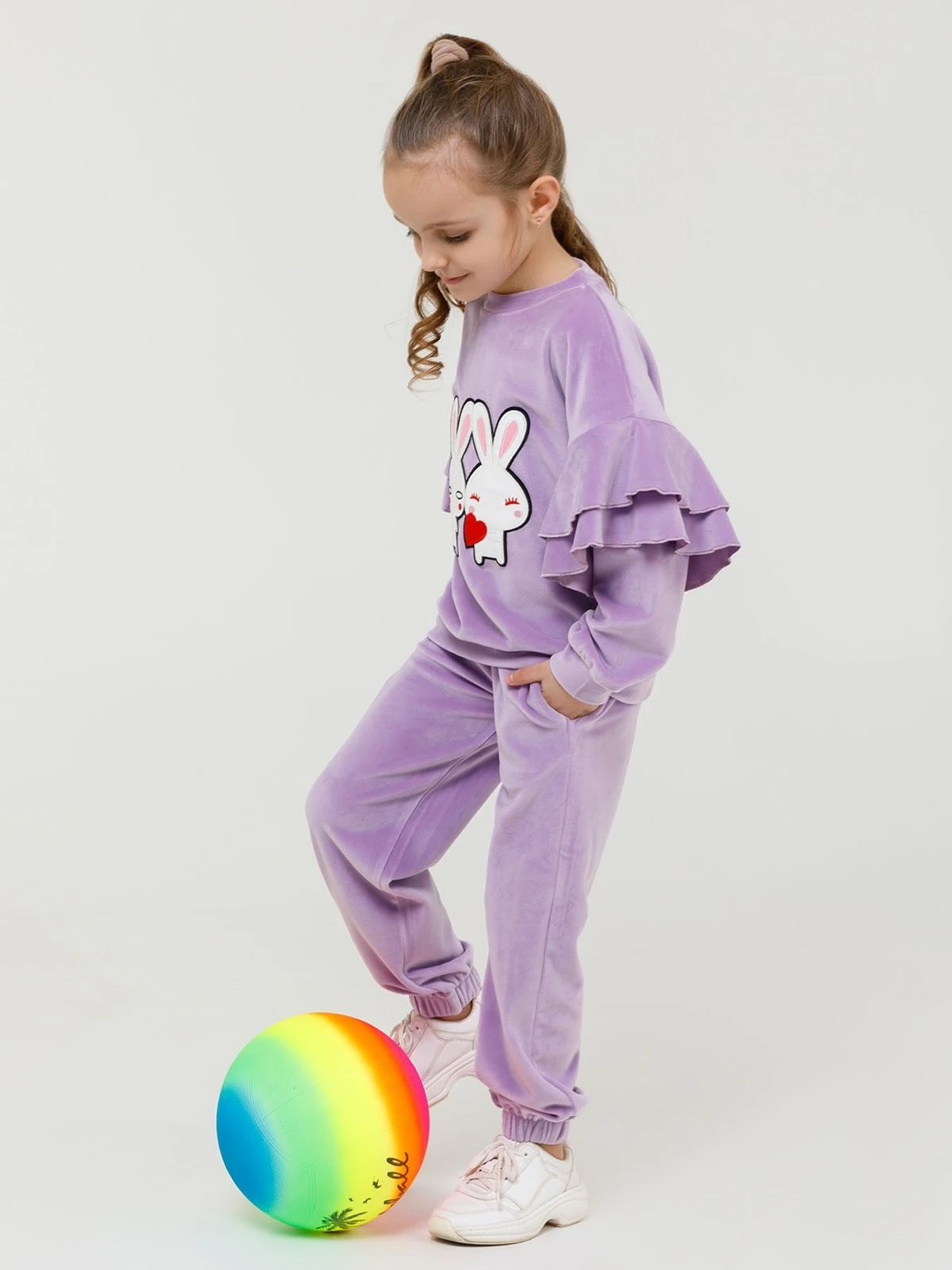 Костюмы ISSA Plus модель CD-401_lilac Костюмы ISSA Plus модель CD-401_lilac Фото