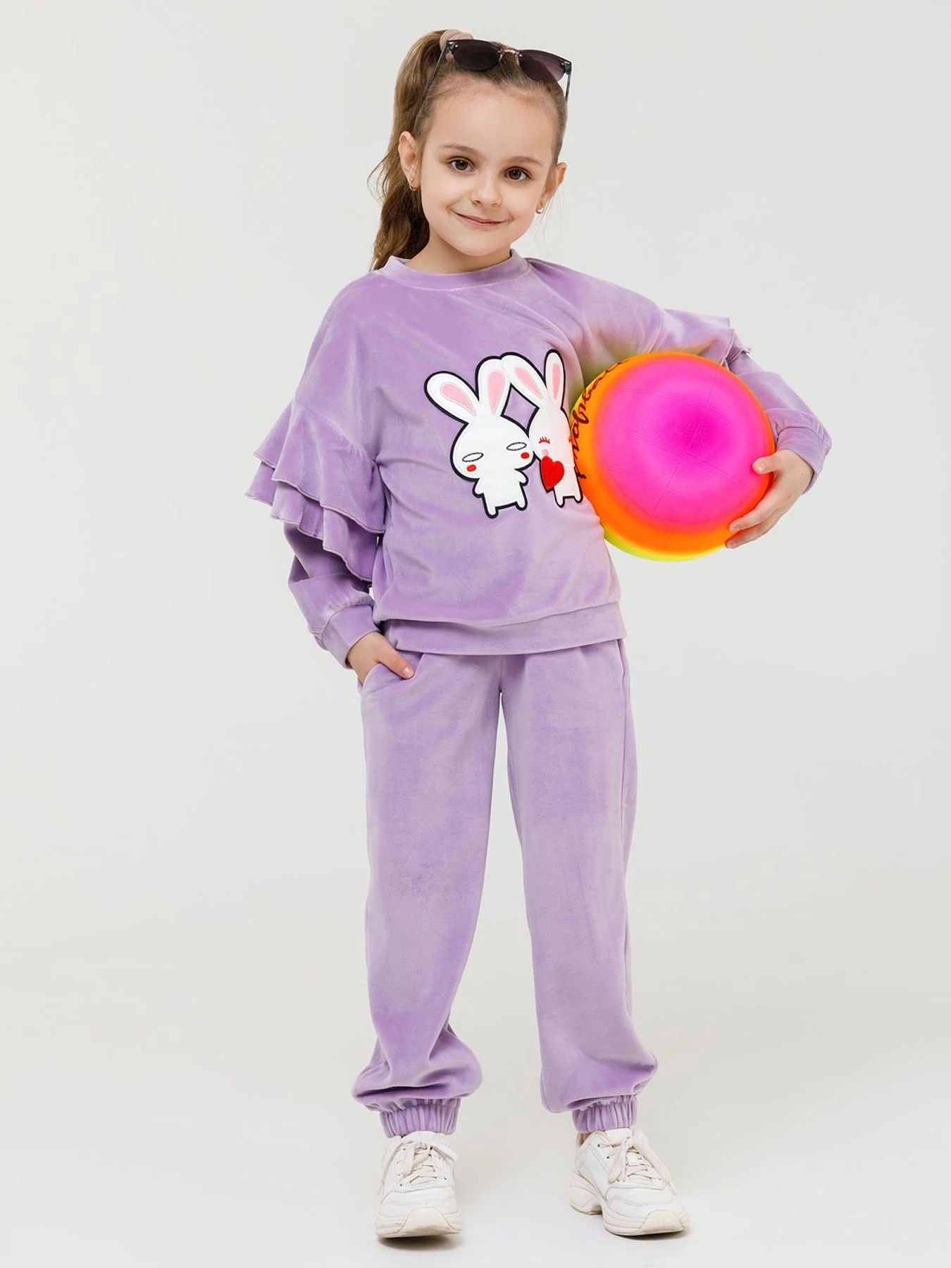 Костюмы ISSA Plus модель CD-401_lilac Костюмы ISSA Plus модель CD-401_lilac Фото