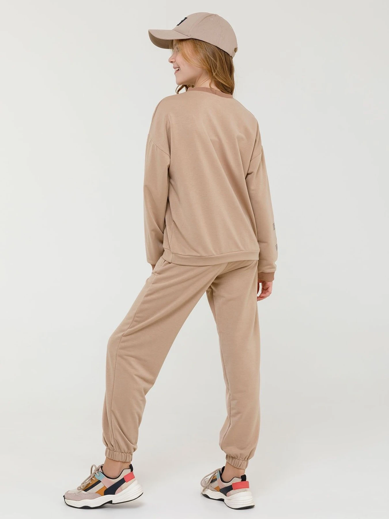 Костюмы ISSA Plus модель CD-424_beige Фото