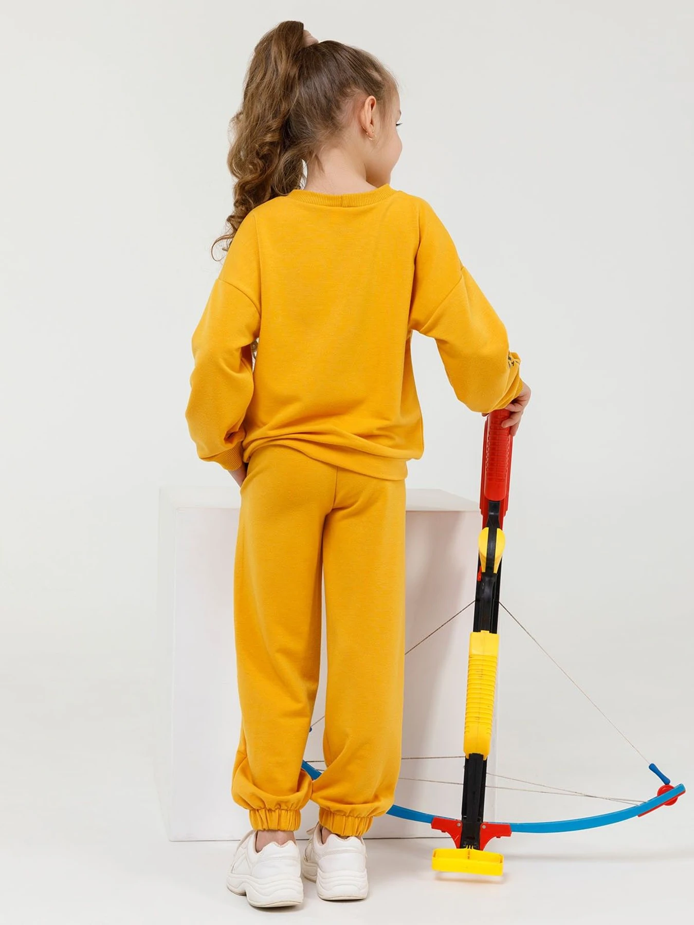 Костюмы ISSA Plus модель CD-424_mustard Костюмы ISSA Plus модель CD-424_mustard Фото
