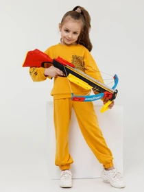 Костюмы ISSA Plus модель CD-424_mustard Фото