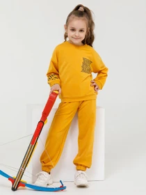 Костюмы ISSA Plus модель CD-424_mustard Фото