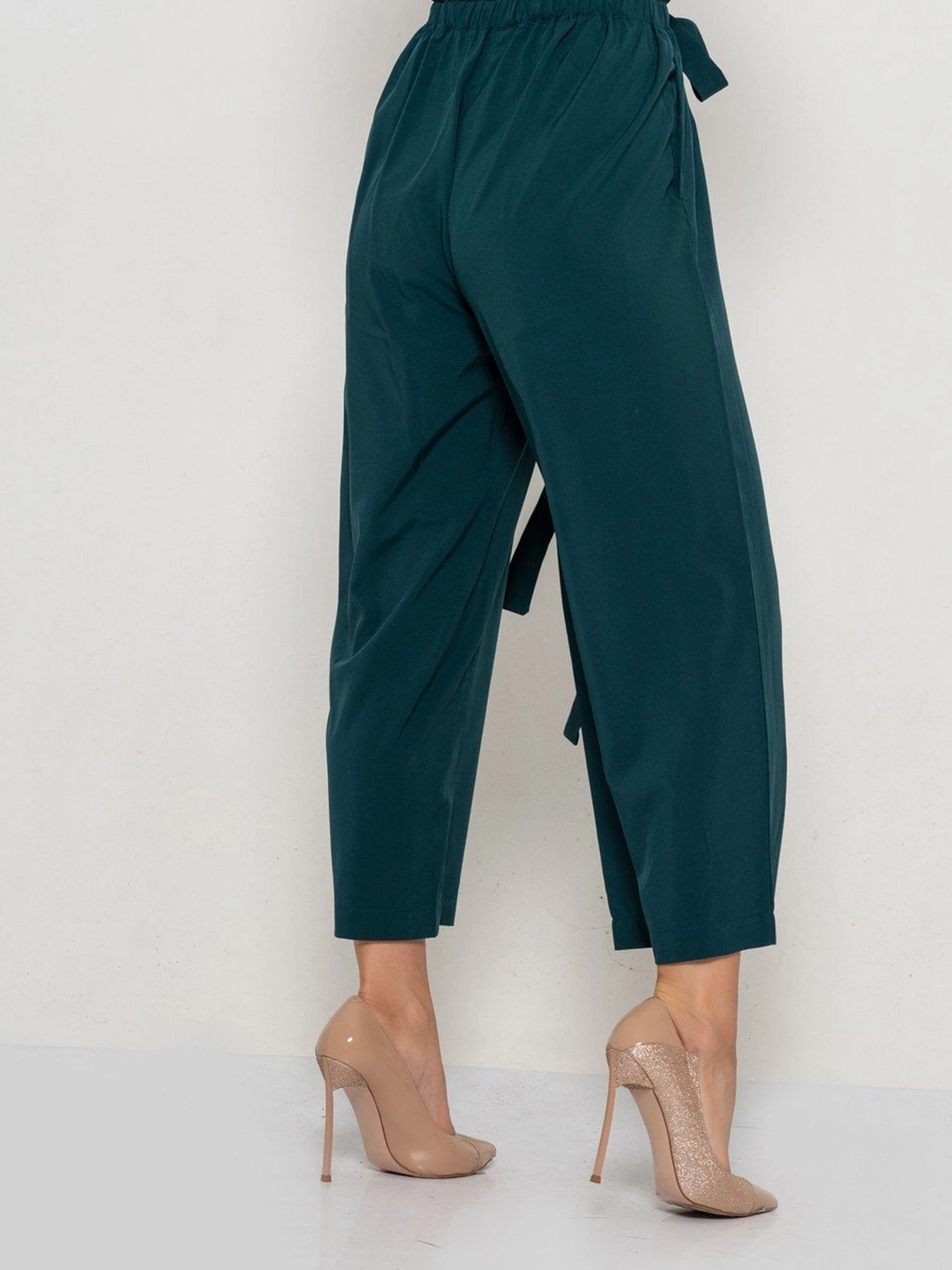 Брюки ISSA Plus модель 10665_green Брюки ISSA Plus модель 10665_green Фото
