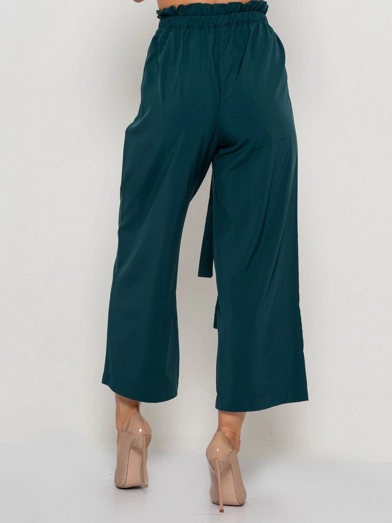 Брюки ISSA Plus модель 10665_green Брюки ISSA Plus модель 10665_green Фото