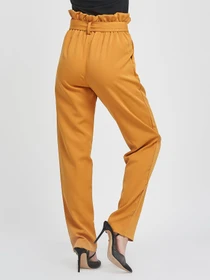 Брюки ISSA Plus модель 11300_mustard Фото