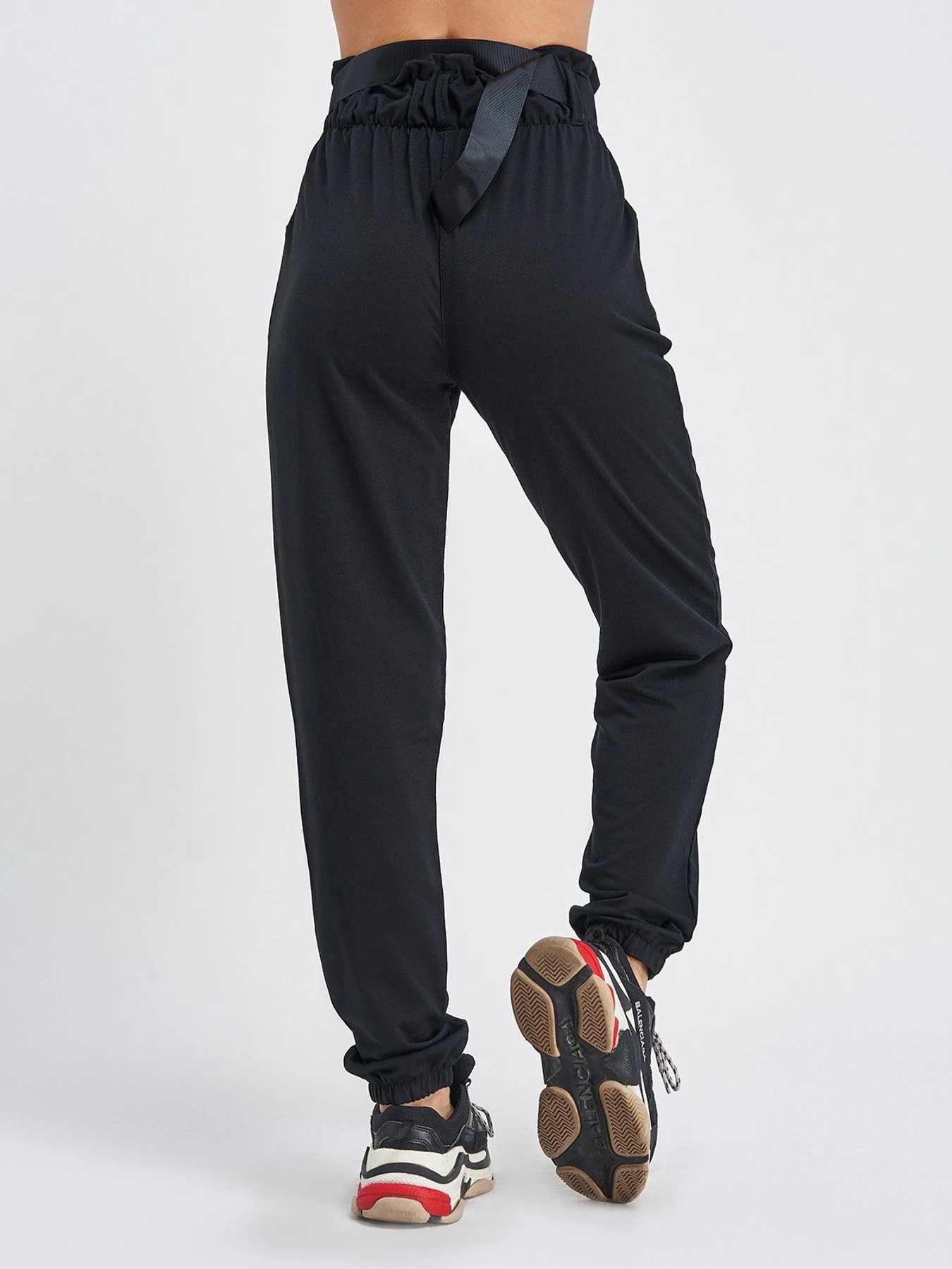 Брюки ISSA Plus модель 9978_black Брюки ISSA Plus модель 9978_black Фото