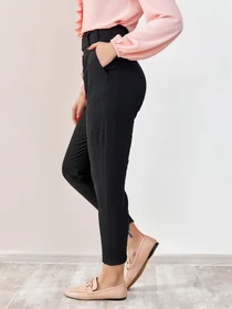 Штани ISSA Plus модель SA-178_black Фото