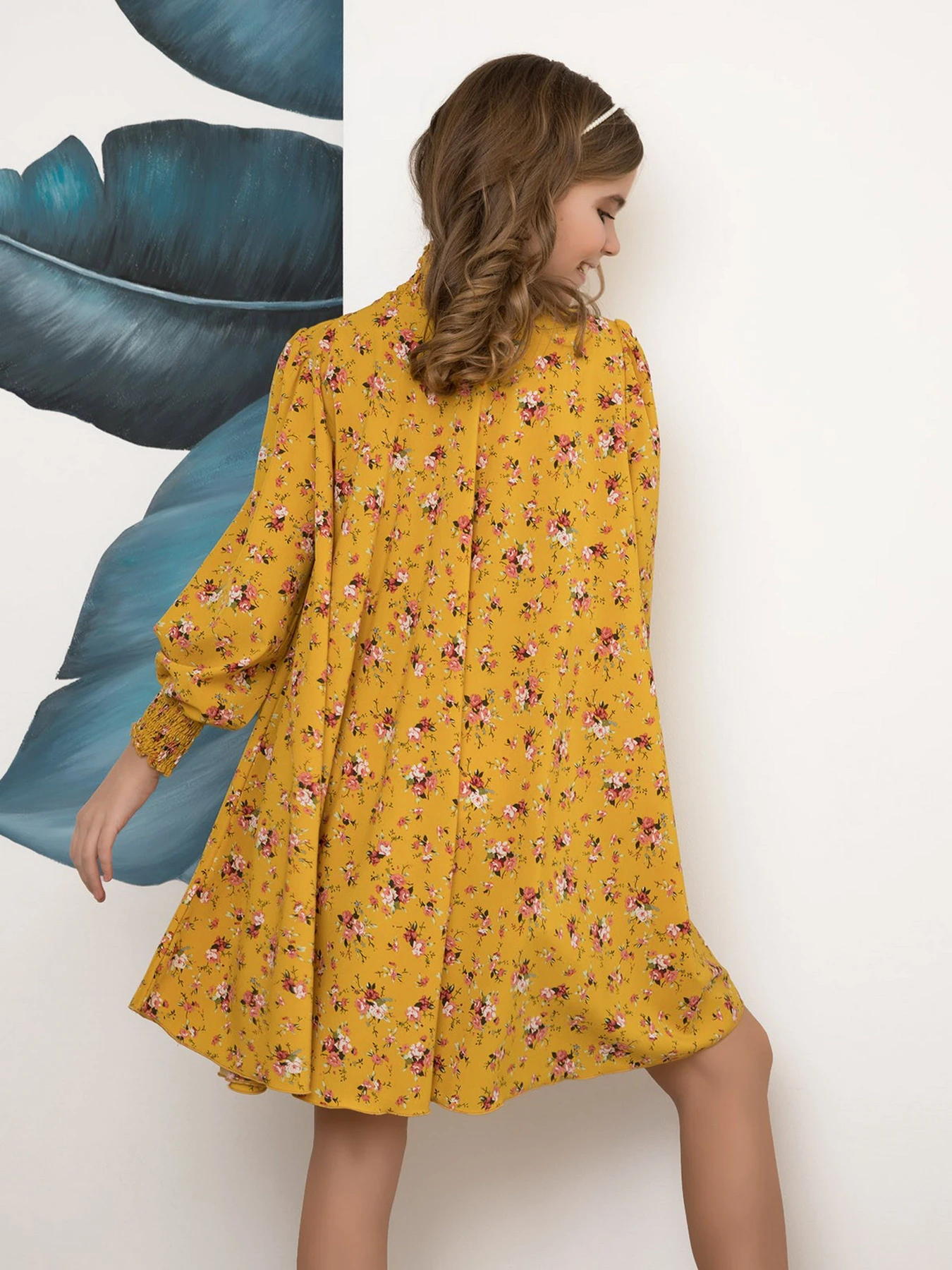 Платья ISSA Plus модель CD-404_mustard Платья ISSA Plus модель CD-404_mustard Фото