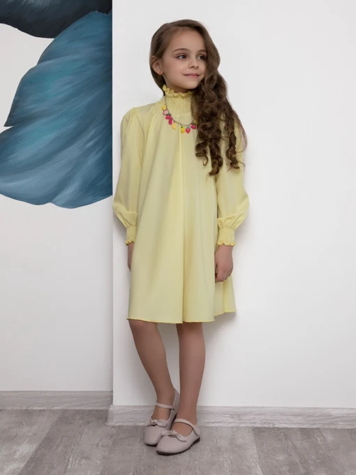 Сукні ISSA Plus модель CD-405_yellow Фото