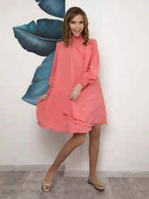 Платья ISSA Plus модель CD-405_peach Фото