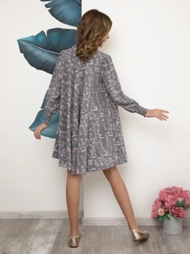 Сукні ISSA Plus модель CD-409_grey Фото