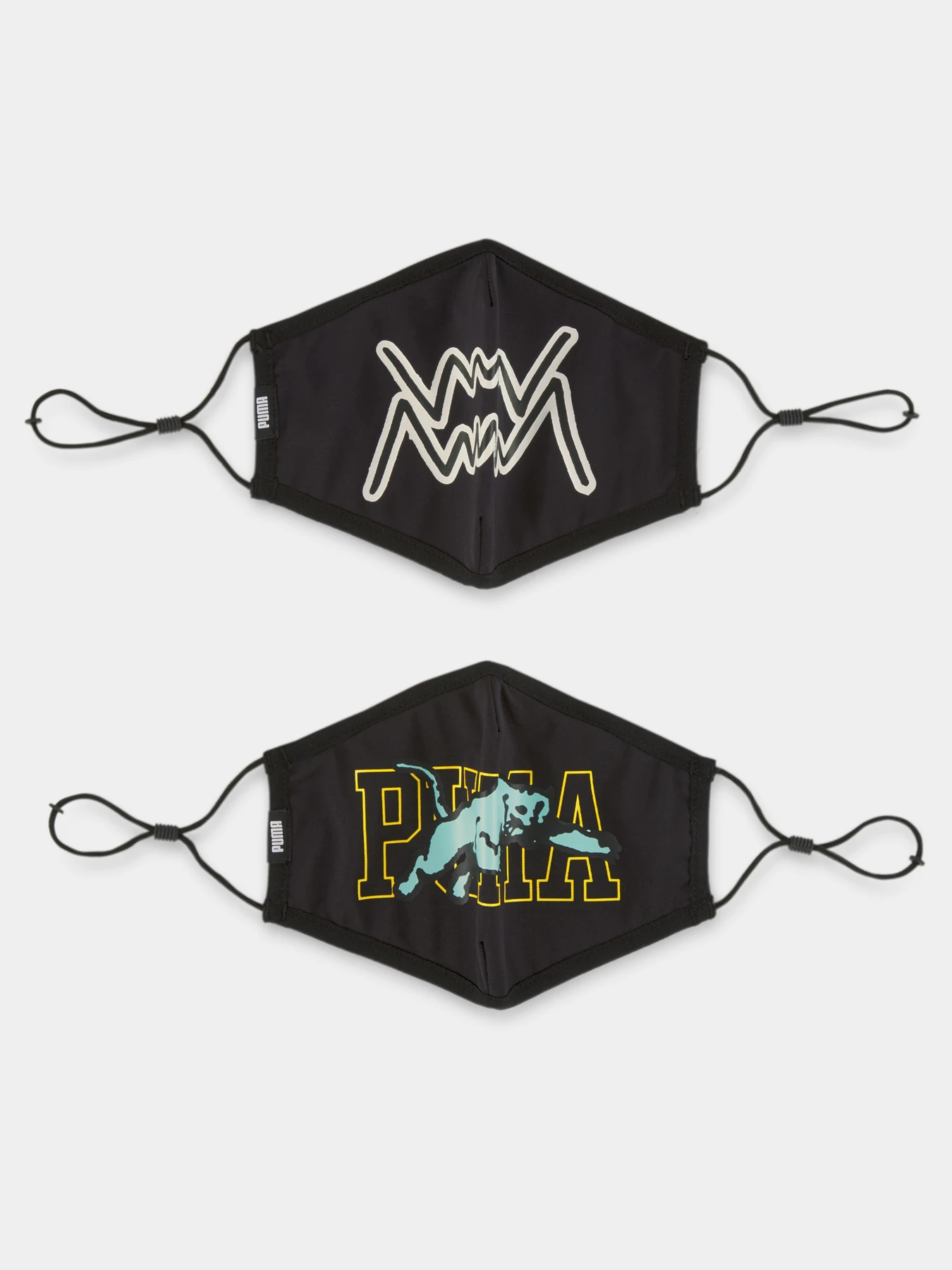 Маска PUMA Face Mask BB (Set of 2) PUMA модель 054191 Маска PUMA Face Mask BB (Set of 2) PUMA модель 054191 Фото