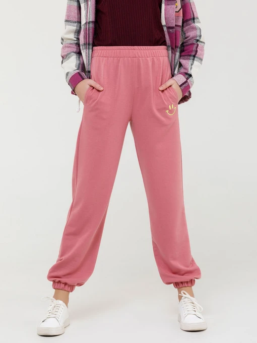 Брюки ISSA Plus модель CD-418_pink Фото