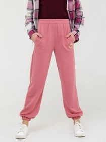 Штани ISSA Plus модель CD-418_pink Фото