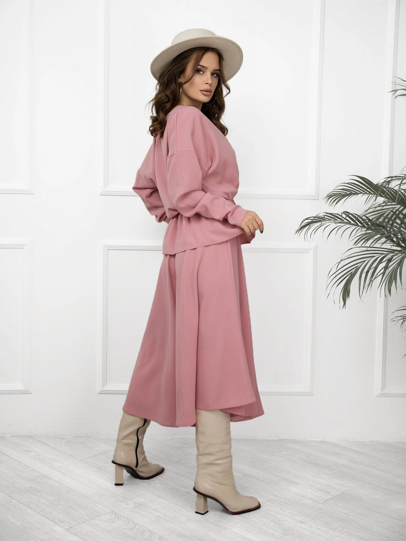 Костюми ISSA Plus модель 12280_pink Фото