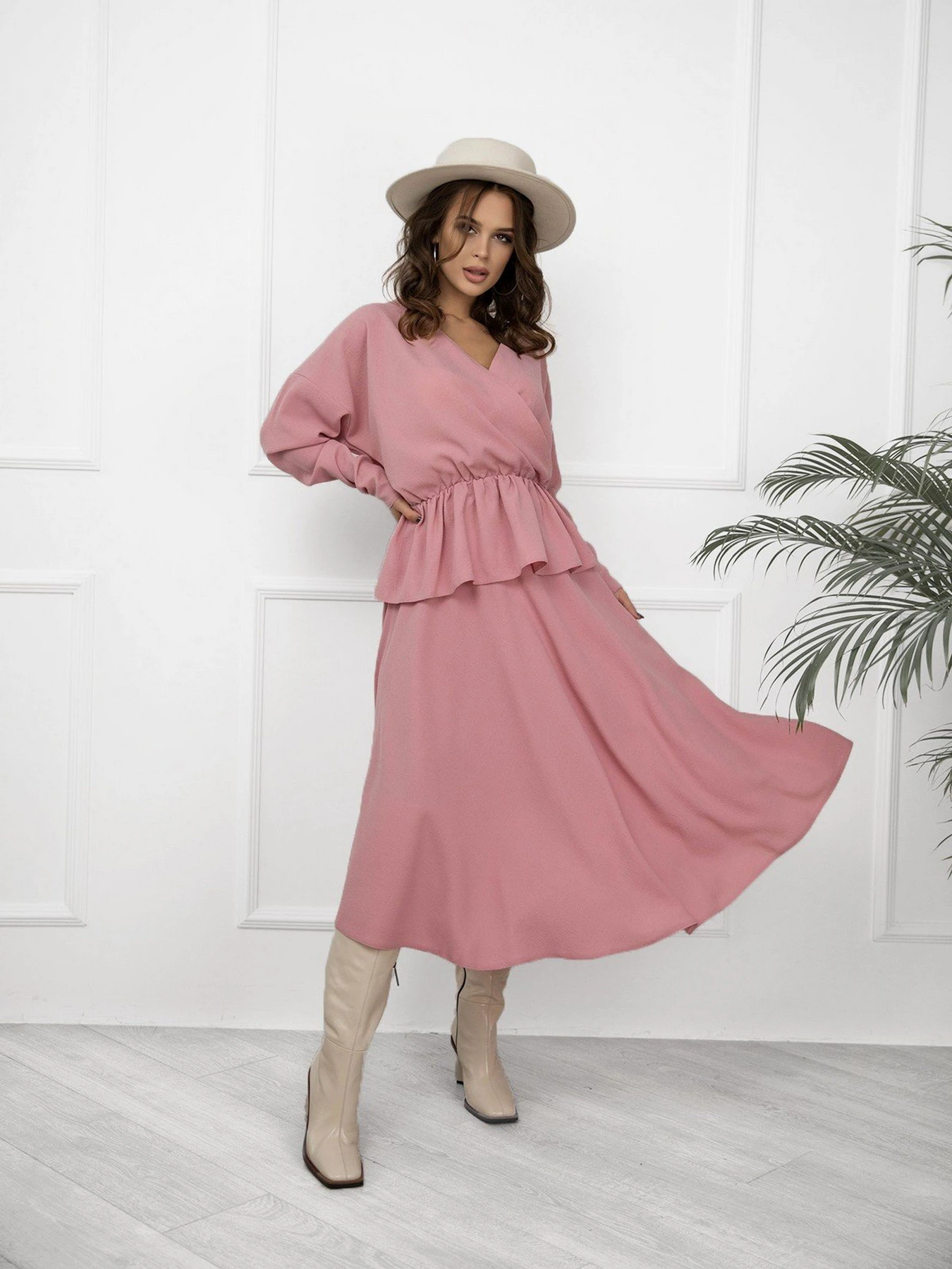 Костюми ISSA Plus модель 12280_pink Фото