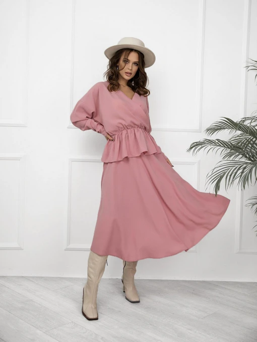 Костюми ISSA Plus модель 12280_pink Фото