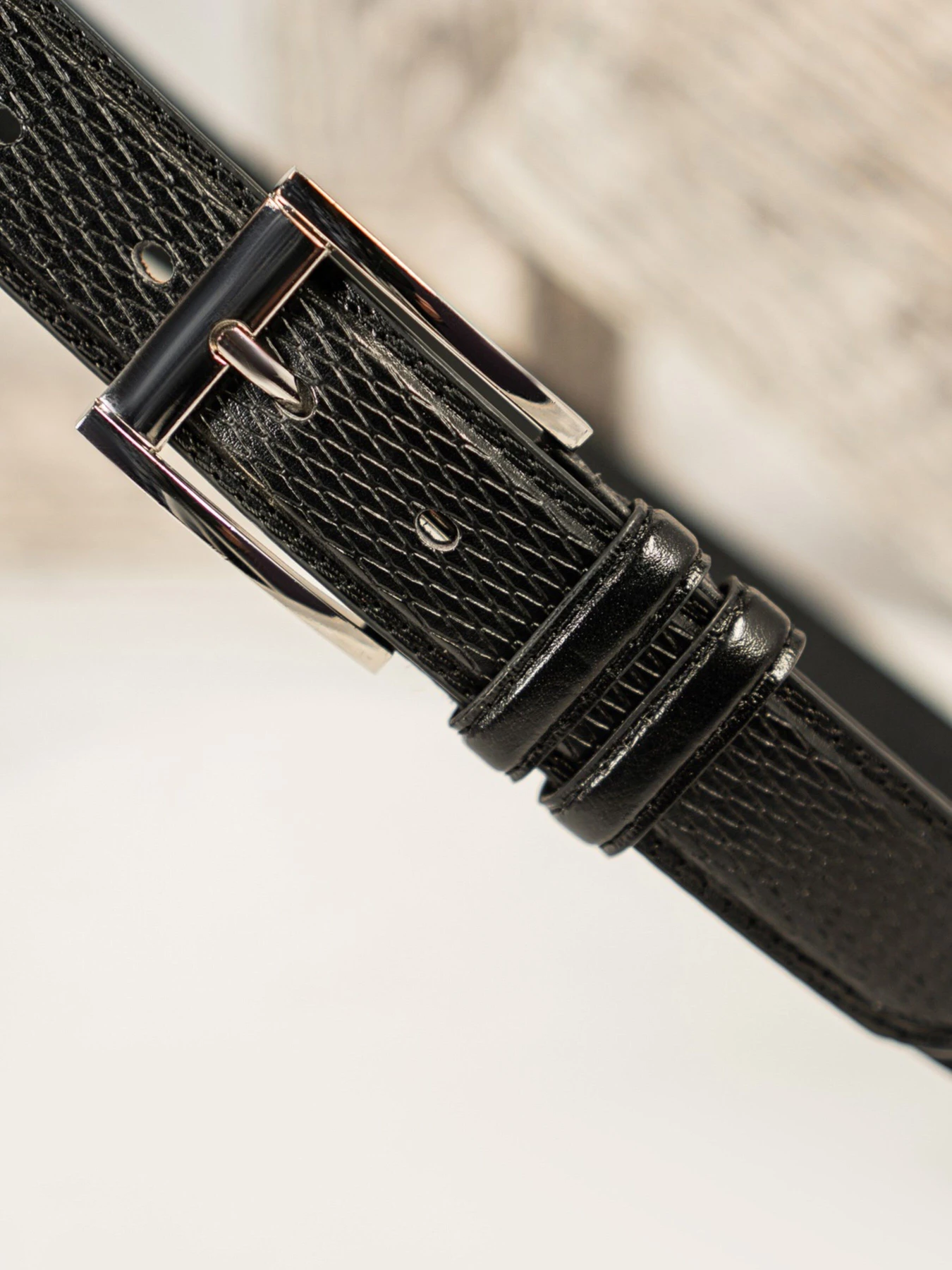 Ремни ISSA Plus модель R1-55_black Ремни ISSA Plus модель R1-55_black Фото