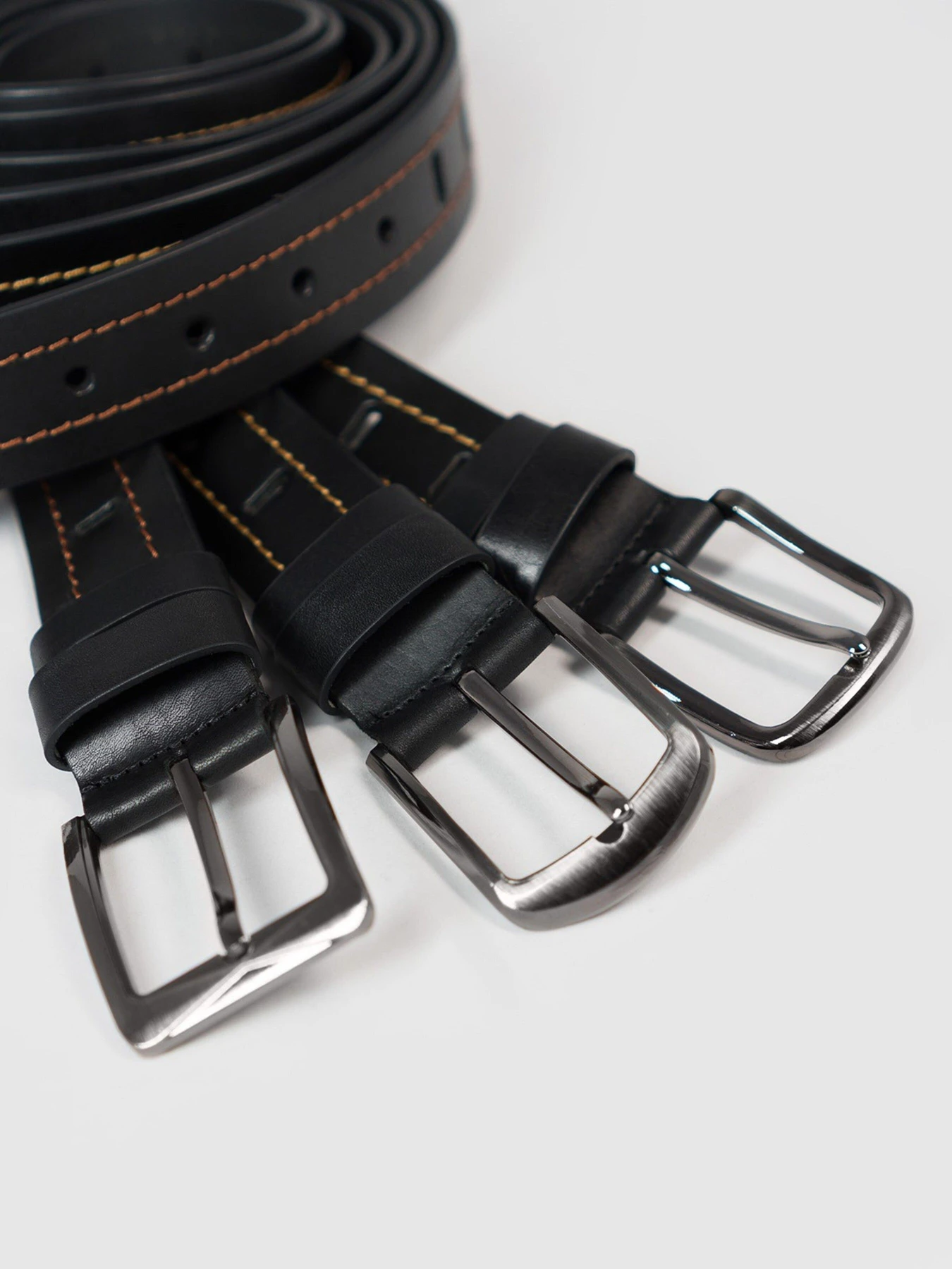 Ремни ISSA Plus модель R1-90_black Фото
