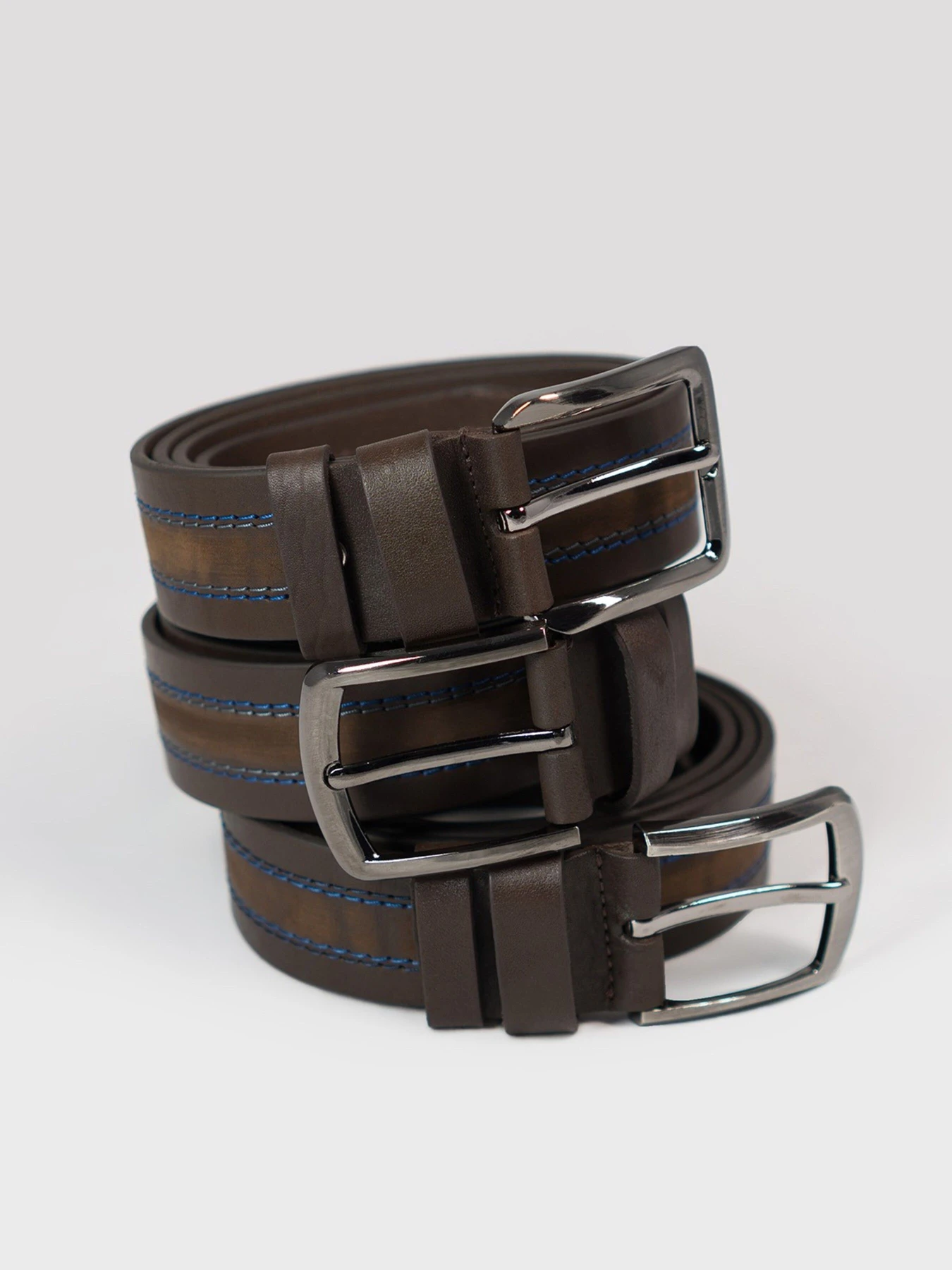 Ремни ISSA Plus модель R1-96_brown Ремни ISSA Plus модель R1-96_brown Фото