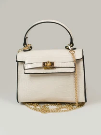 Сумки ISSA Plus модель SU3-158_milky Фото