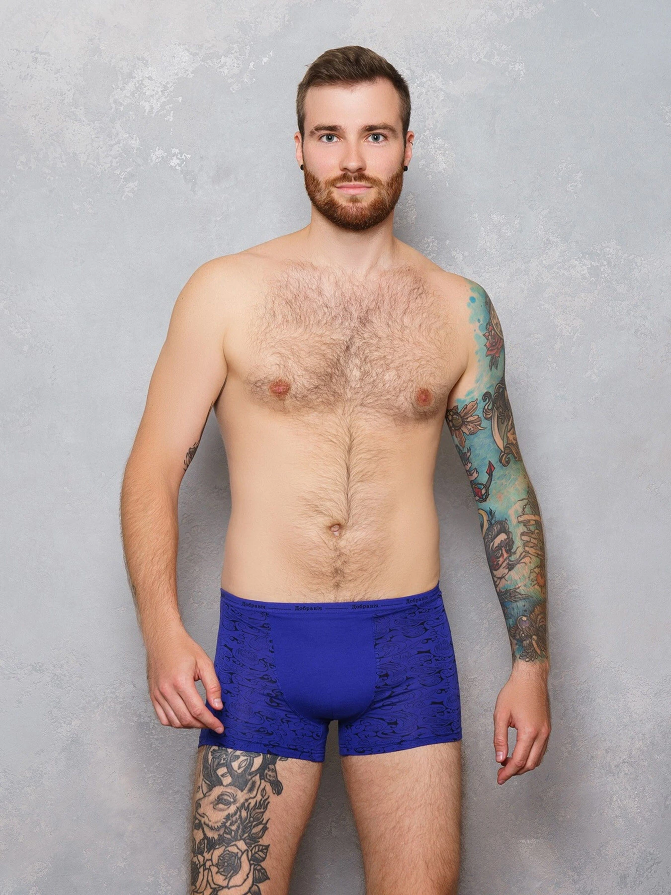 Нижнее белье ISSA Plus модель GN5-105__darkblue Фото