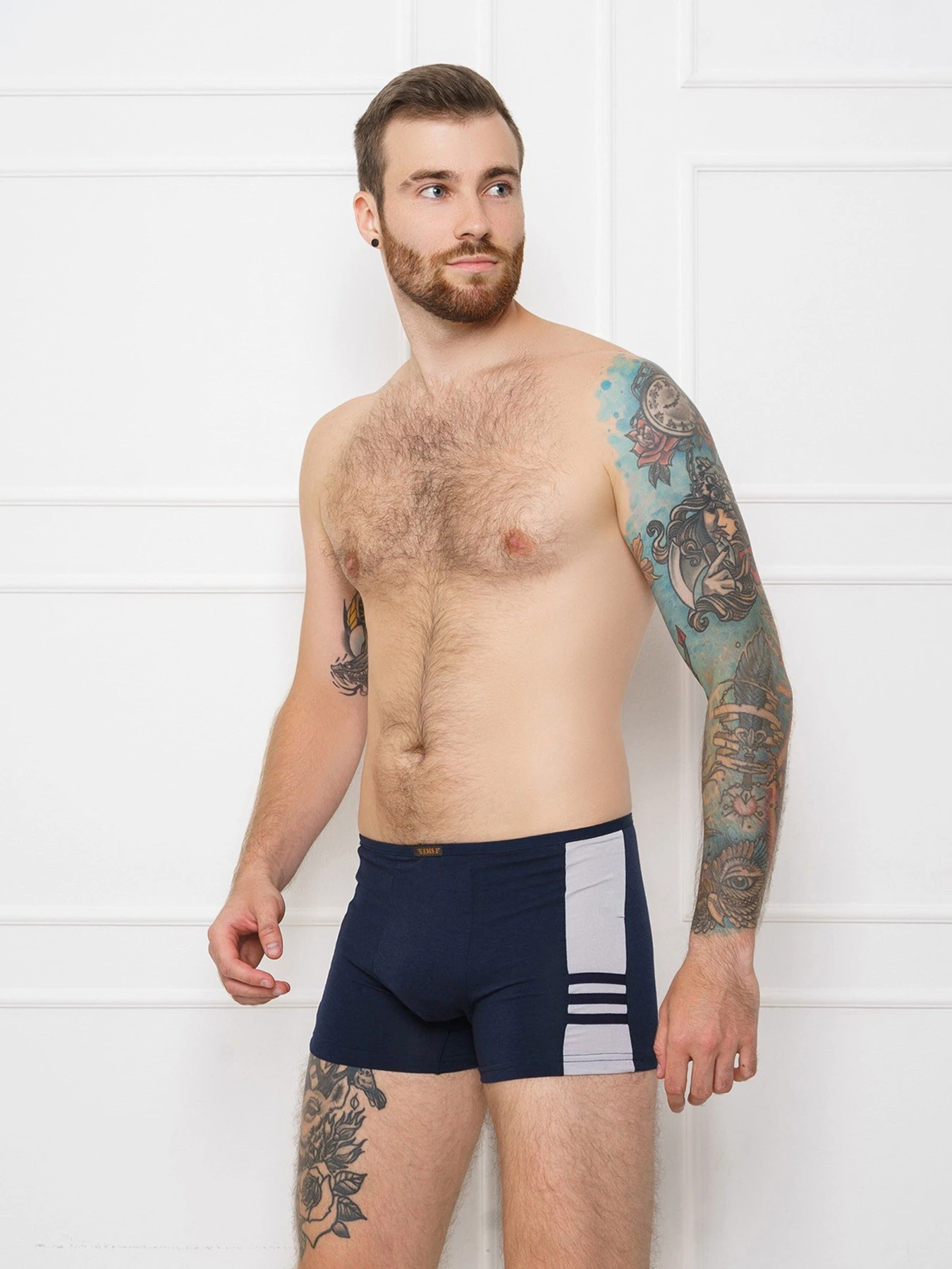 Нижнее белье ISSA Plus модель GN5-108__darkblue Фото