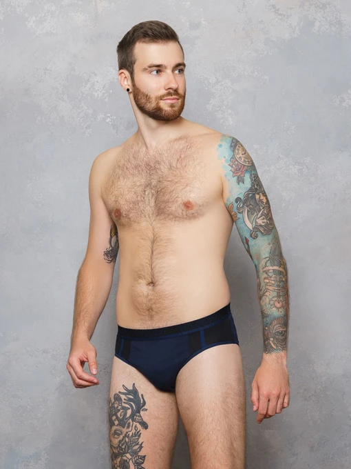 Нижнее белье ISSA Plus модель GN5-117__darkblue Фото